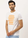 Abstract White T-Shirt - The Chambal