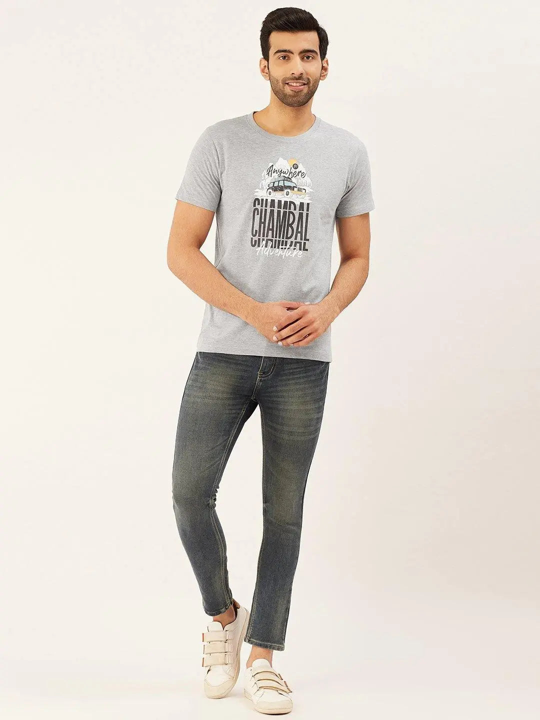 Chambal Adventure Grey T-Shirt - The Chambal