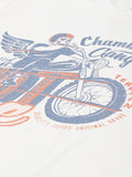 Bike Gang White T-Shirt - The Chambal