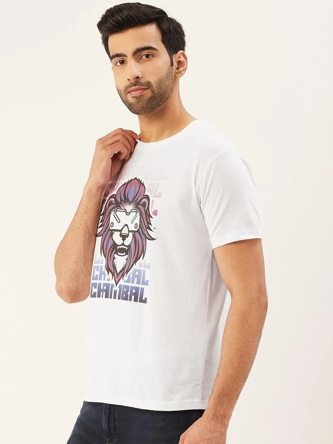 Brave Chambal White T-Shirt - The Chambal