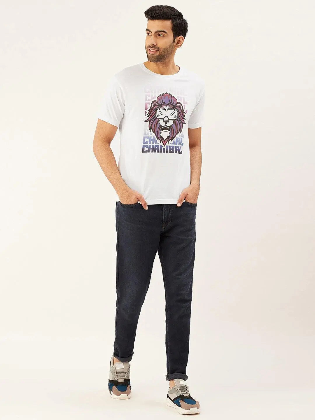 Brave Chambal White T-Shirt - The Chambal