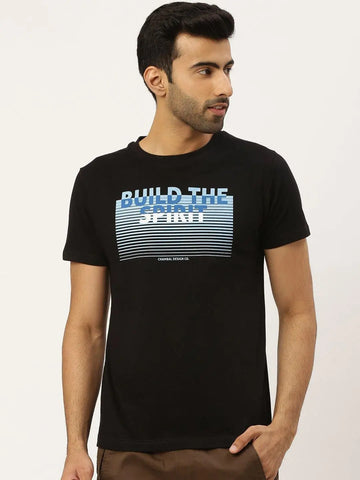 Spirit Black T-Shirt - The Chambal