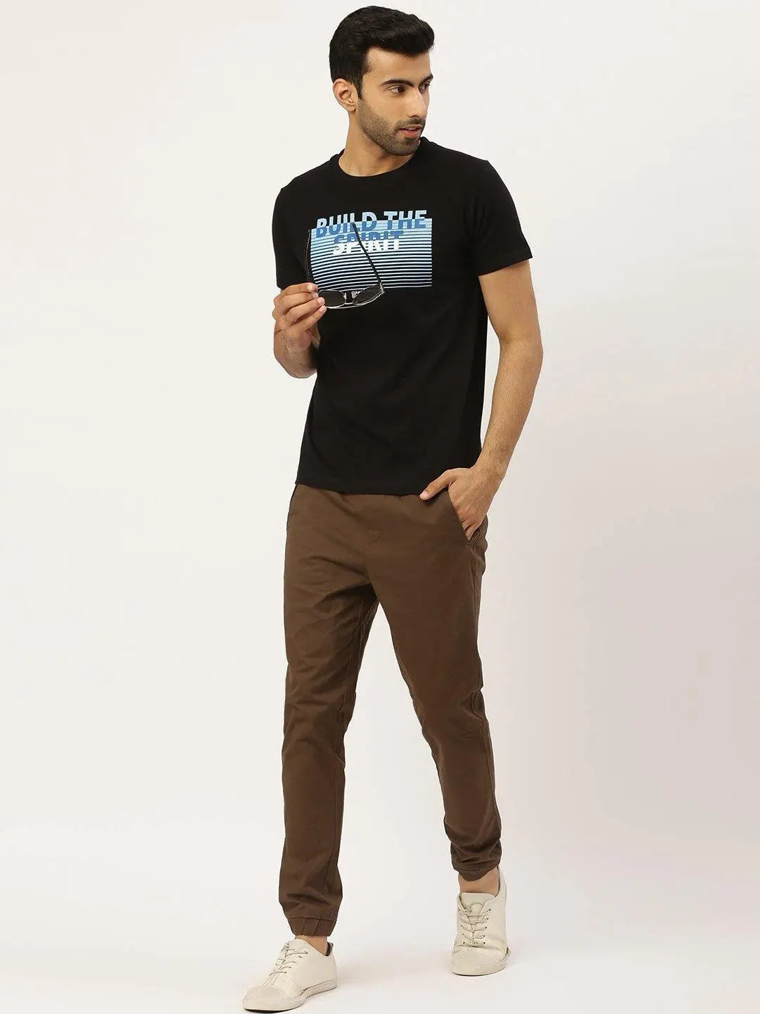 Spirit Black T-Shirt - The Chambal