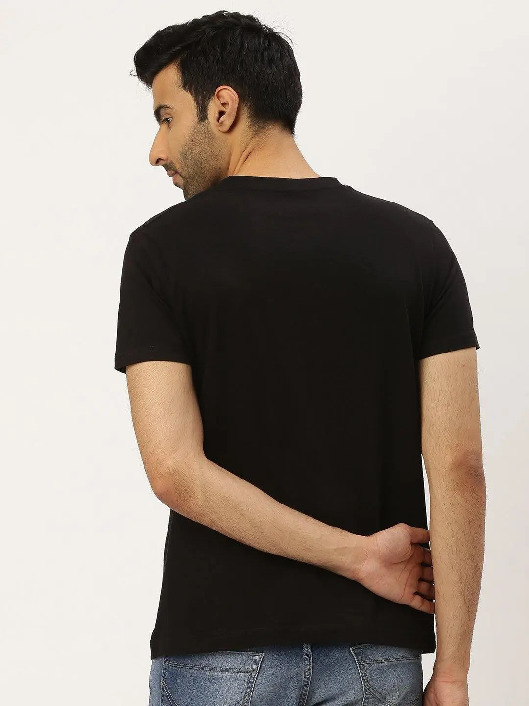 Camouflage Black T-Shirt - The Chambal