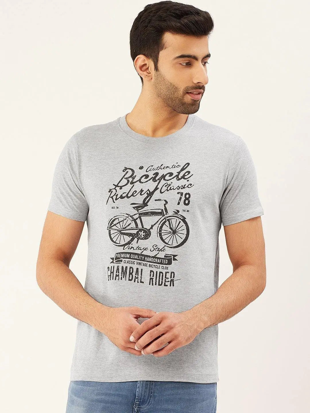 Classic Riders Grey T-Shirt - The Chambal