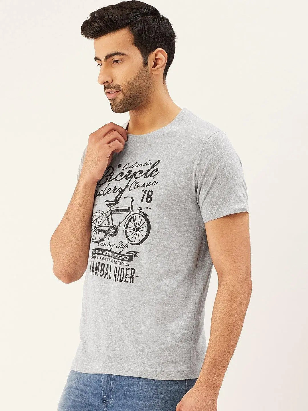 Classic Riders Grey T-Shirt - The Chambal