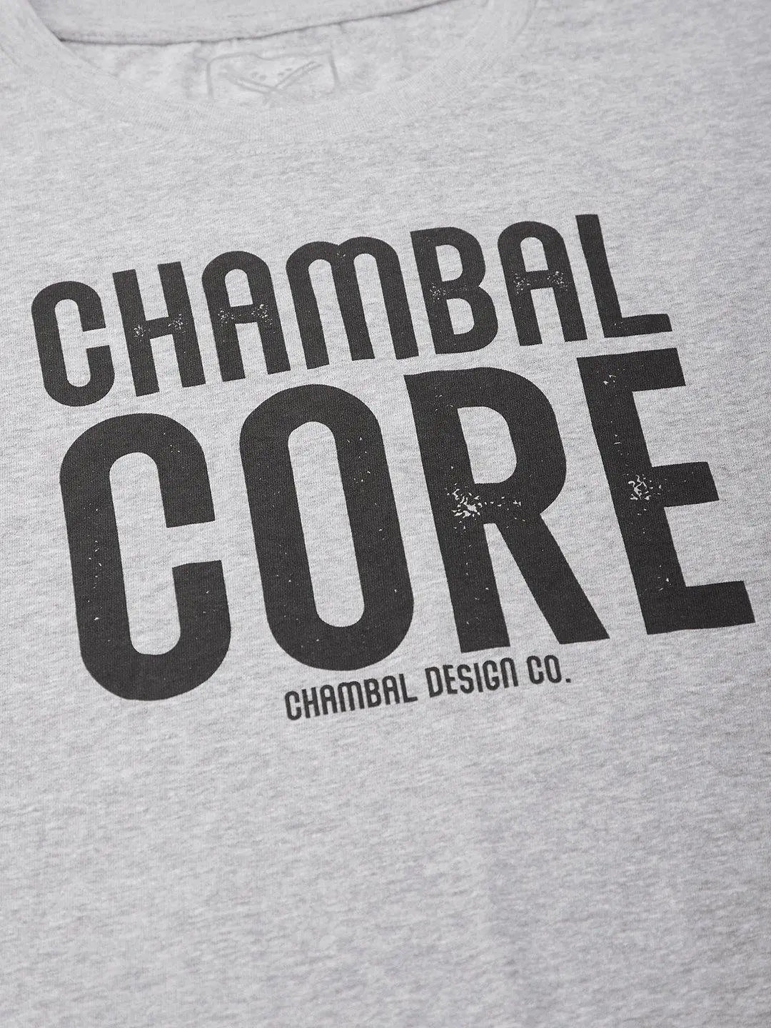 Core Grey T-Shirt - The Chambal