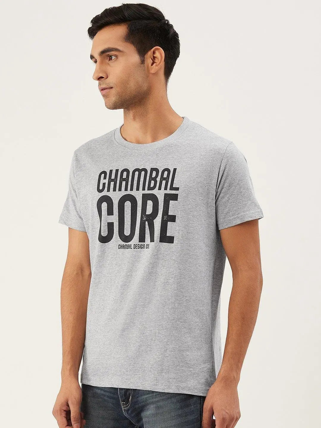 Core Grey T-Shirt - The Chambal