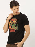 Custom Moto Black T-Shirt - The Chambal