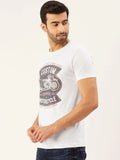 Custom Motorcycle White T-Shirt - The Chambal