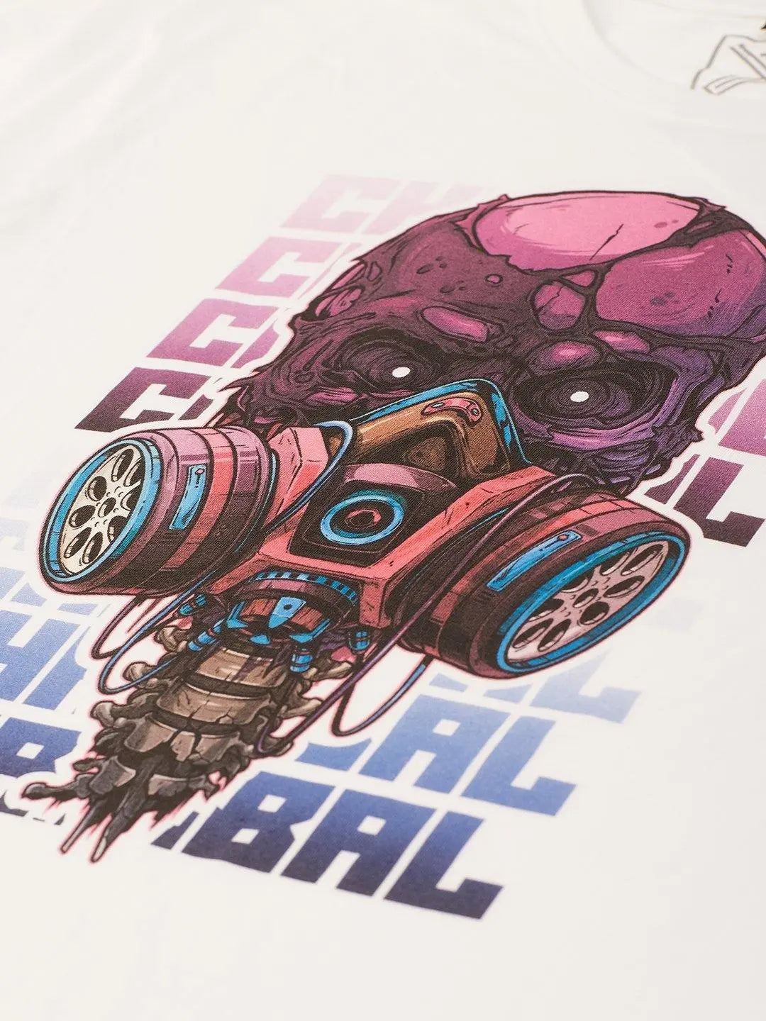 Cyberpunk White T-Shirt - The Chambal