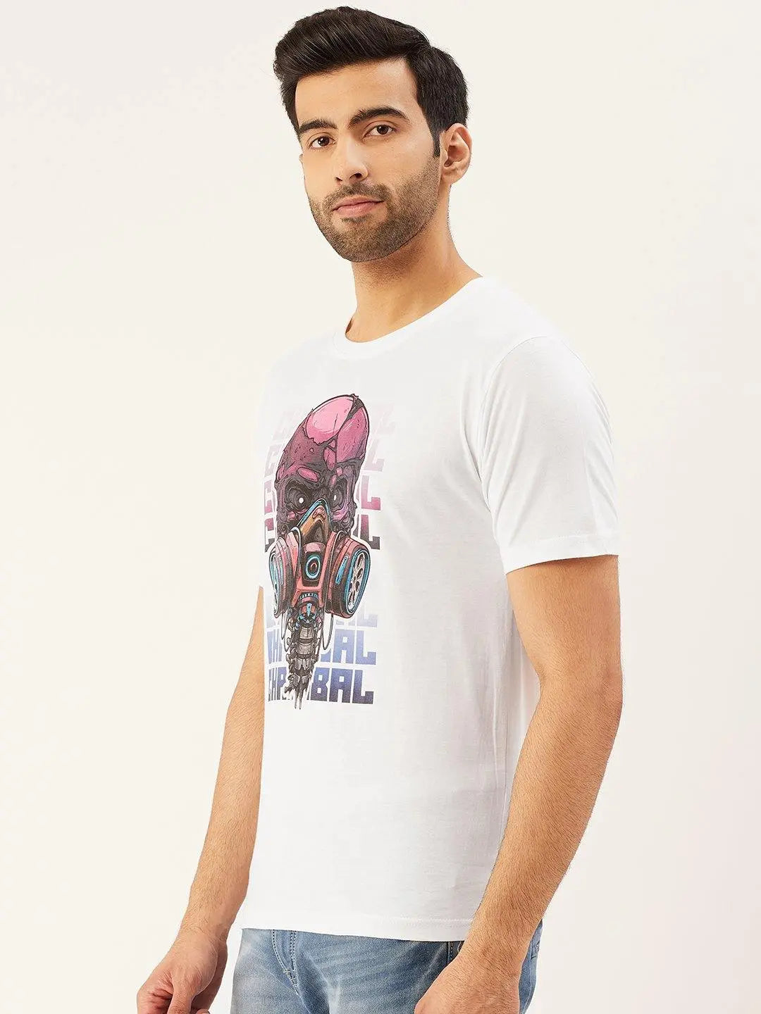 Cyberpunk White T-Shirt - The Chambal