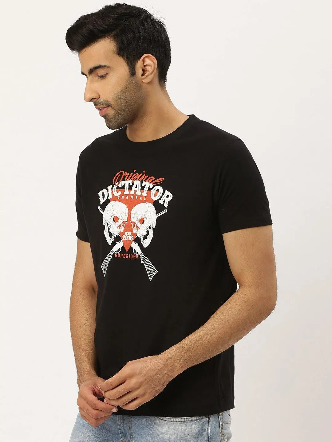 Dictator Black T-Shirt - The Chambal