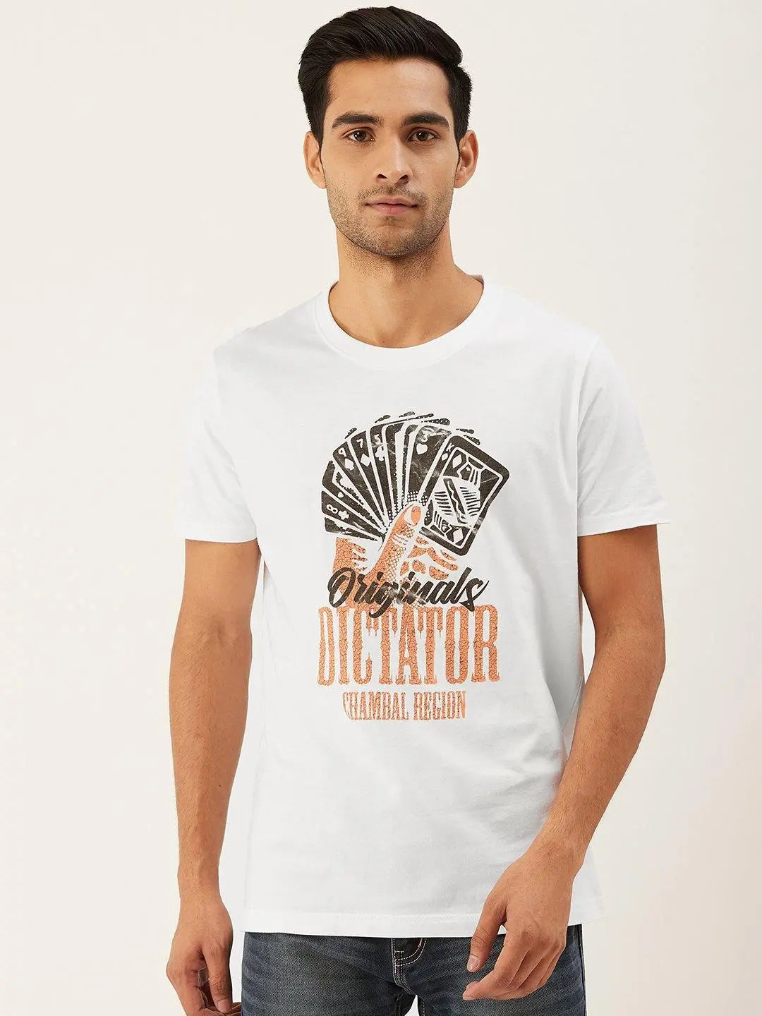 Dictator Region White T-Shirt - The Chambal