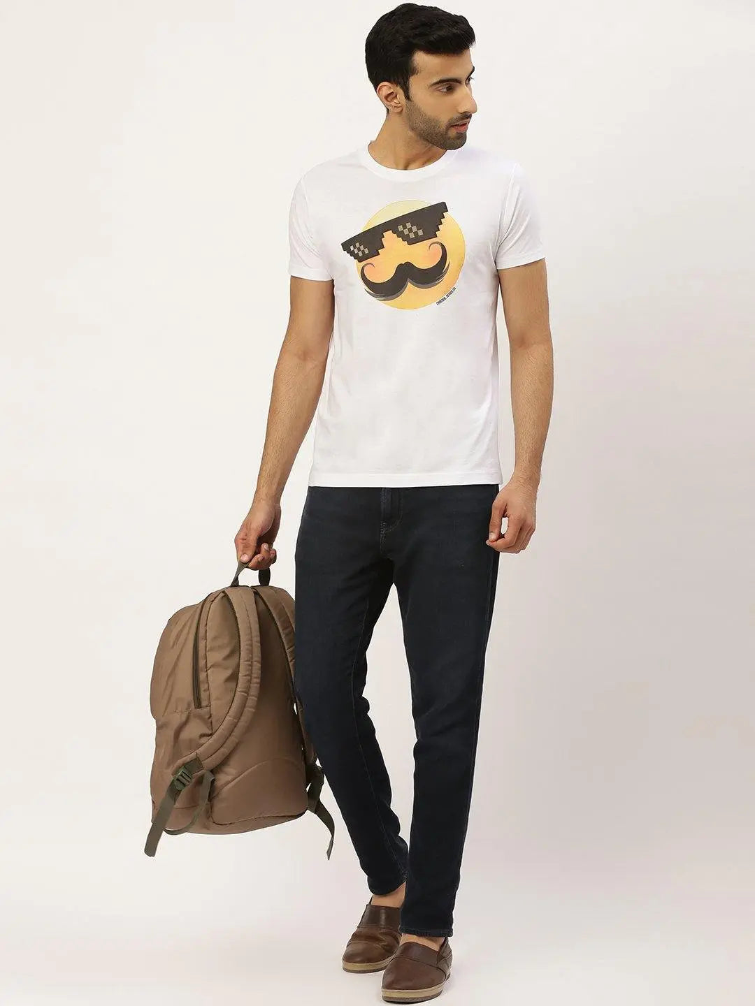 Emoji White T-Shirt - The Chambal