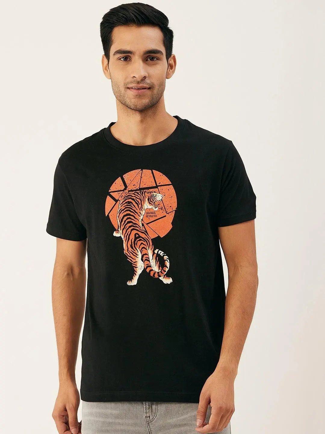 Fierce Black T-Shirt - The Chambal