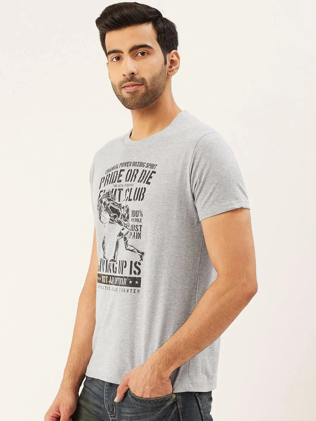 Fight Club Grey T-Shirt - The Chambal