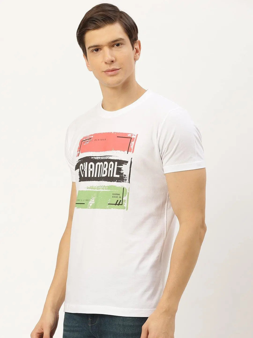 Chambal Flag White T-Shirt - The Chambal