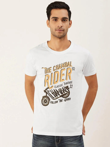 Follow the Leader White T-Shirt - The Chambal