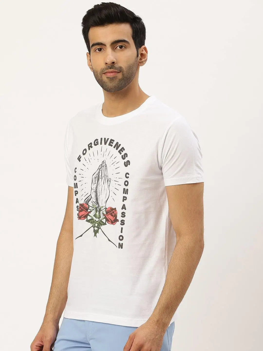 Forgiveness White T-Shirt - The Chambal