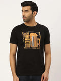 Good Friends Black T-Shirt - The Chambal