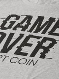 Game Over Grey T-Shirt - The Chambal