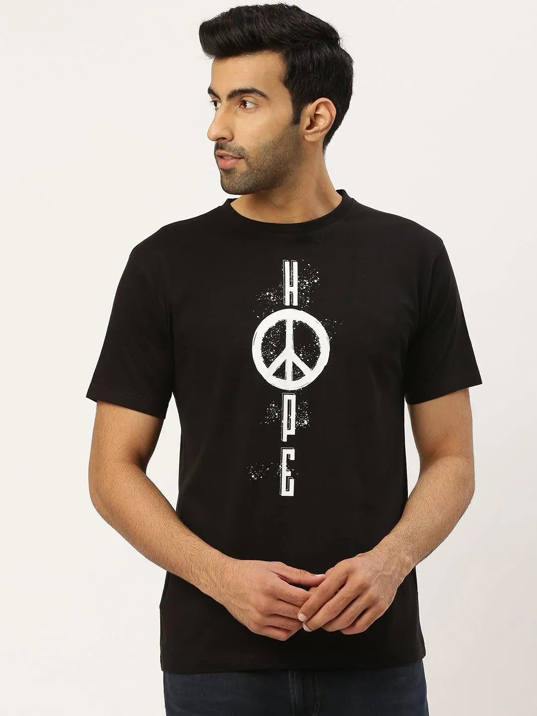 Hope Black T-Shirt - The Chambal