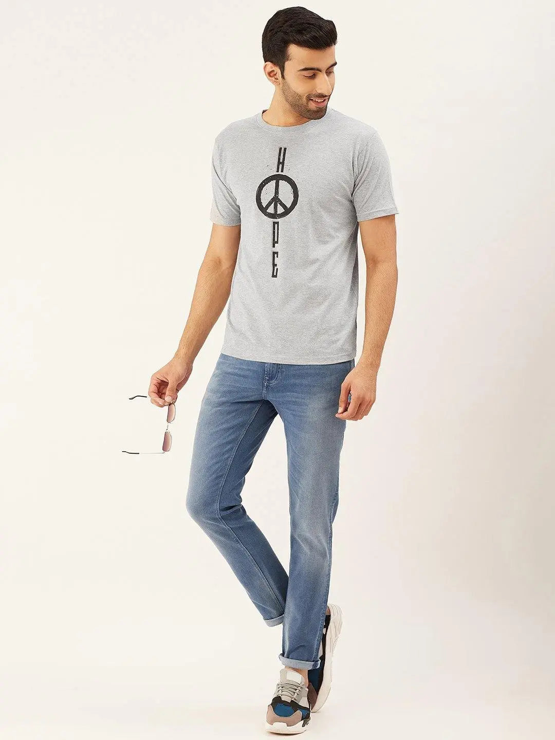 Hope Grey T-Shirt - The Chambal