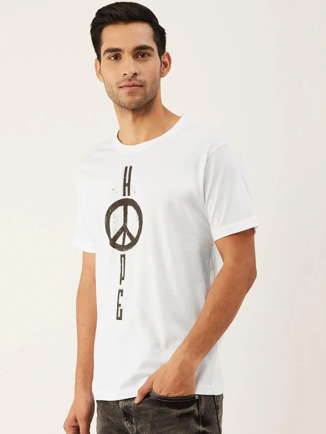 Hope White T-Shirt - The Chambal