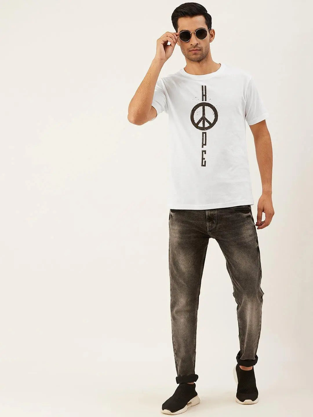 Hope White T-Shirt - The Chambal