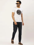 Illustrated Ball White T-Shirt - The Chambal