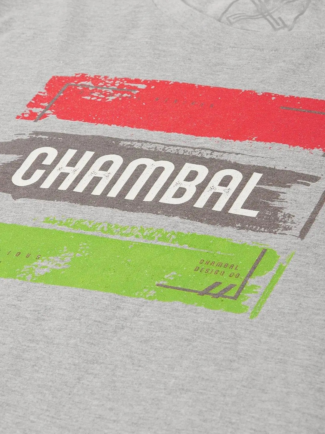 Chambal Indian Grey T-Shirt - The Chambal