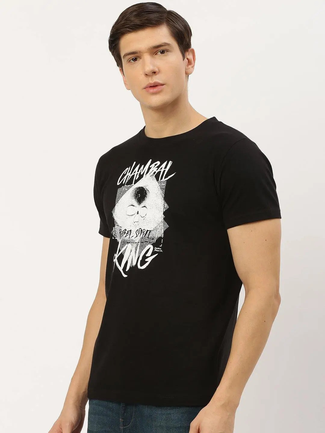 Chambal King Black T-Shirt - The Chambal