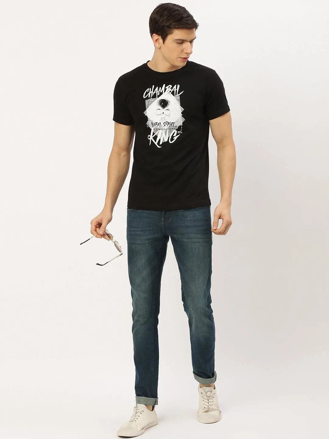 Chambal King Black T-Shirt - The Chambal