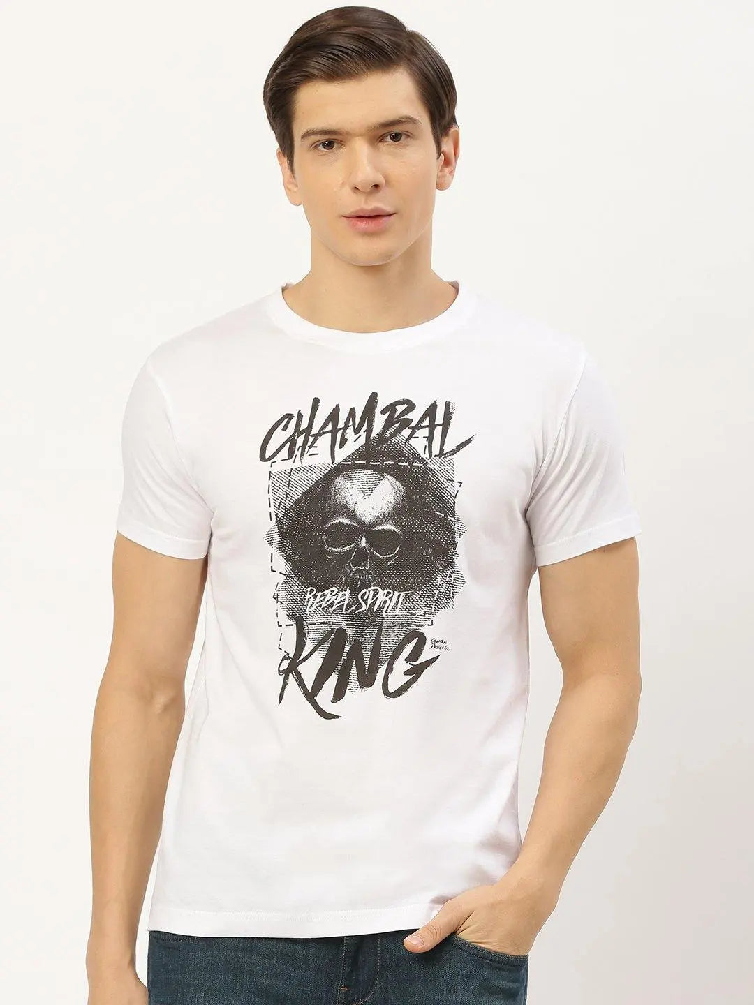 Chambal King White T-Shirt - The Chambal