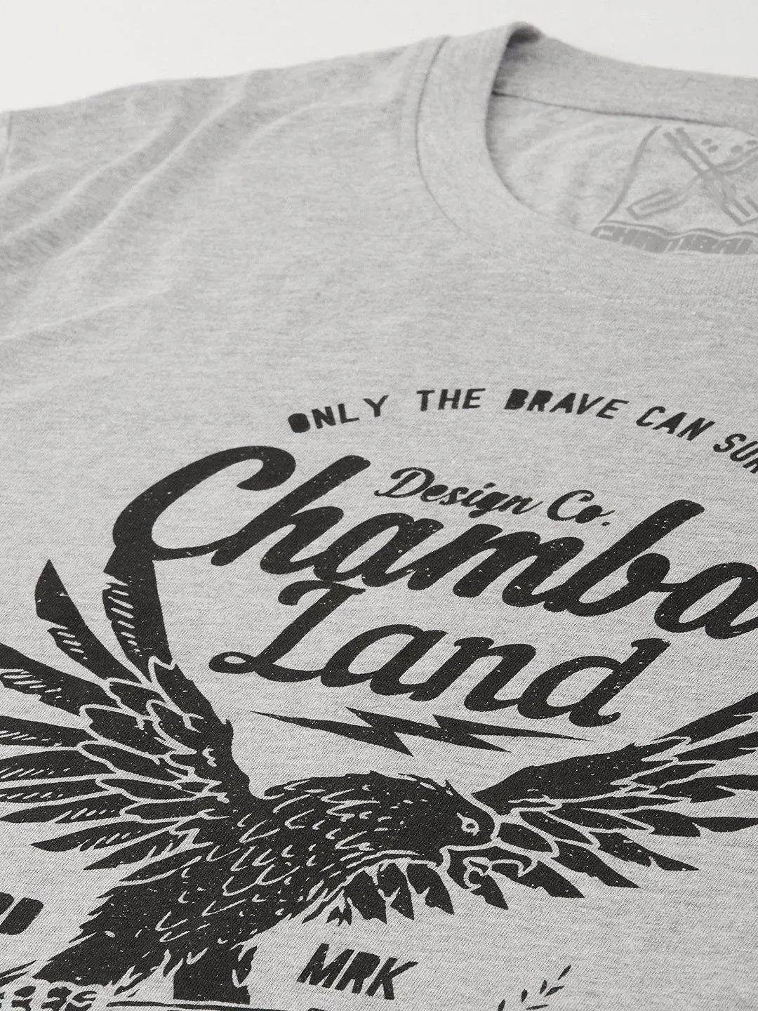 Chambal Land Grey T-Shirt - The Chambal