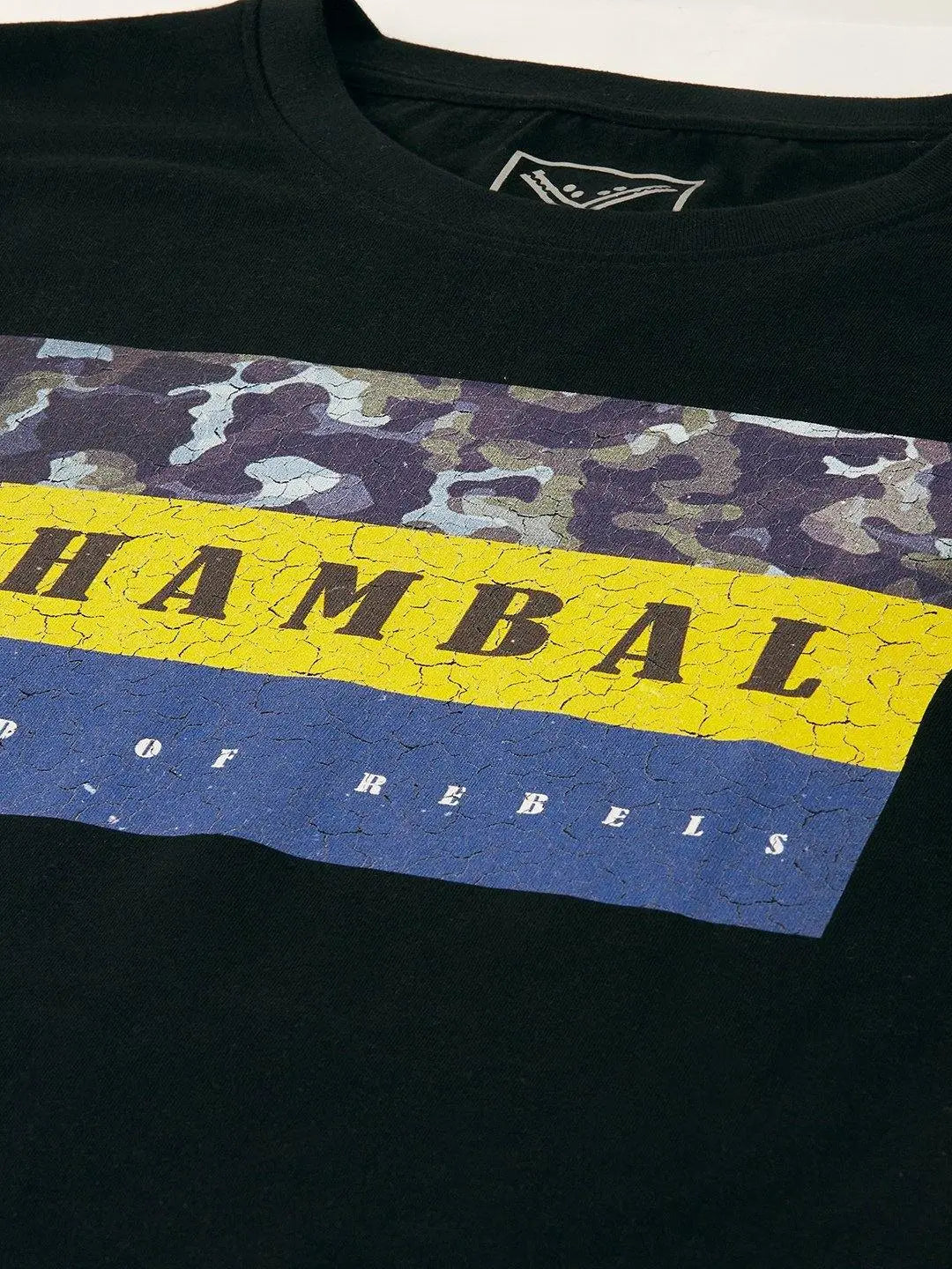 Land Of Rebel Black T-Shirt - The Chambal