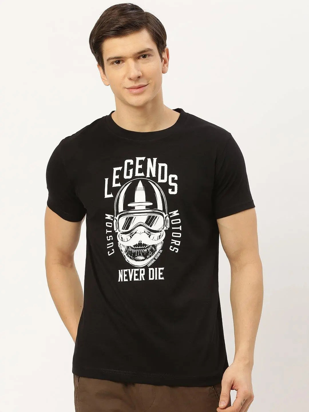 Never Die Black T-Shirt - The Chambal