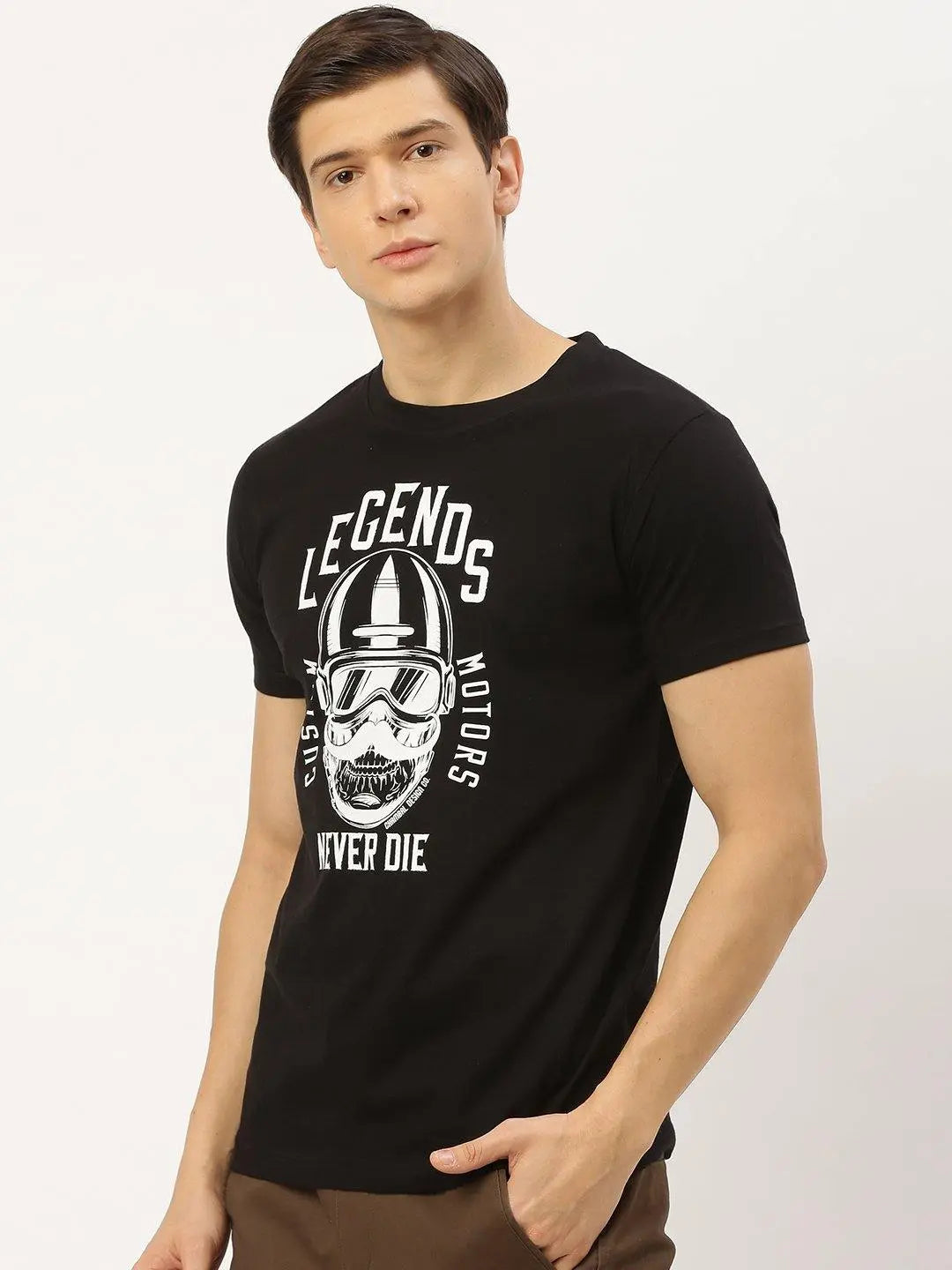 Never Die Black T-Shirt - The Chambal