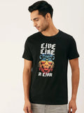 Live Like a Lion Black T-Shirt - The Chambal