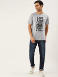 Live Like a Lion Grey T-Shirt - The Chambal