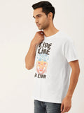 Live Like a Lion White T-Shirt - The Chambal