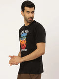 Lone Wolf Black T-Shirt - The Chambal