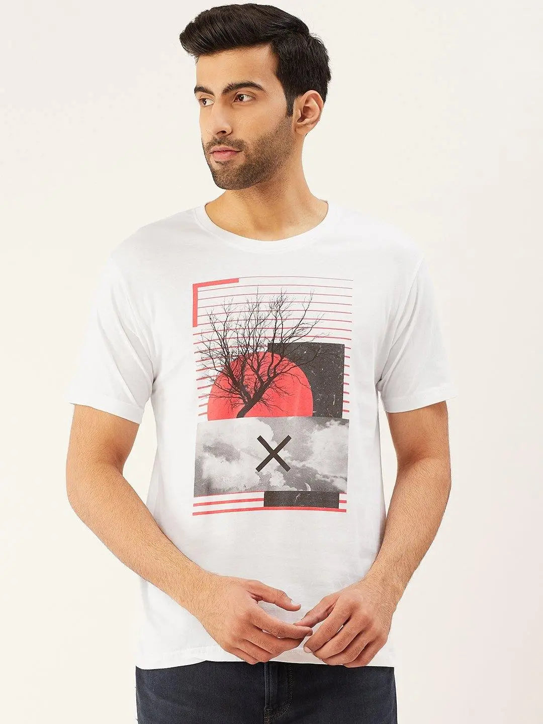 Midnight White T-Shirt - The Chambal