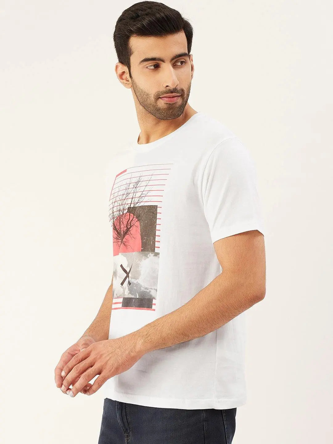 Midnight White T-Shirt - The Chambal