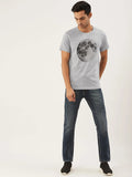 Moon Sliced Grey T-Shirt - The Chambal