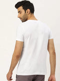 Moon Sliced White T-Shirt - The Chambal