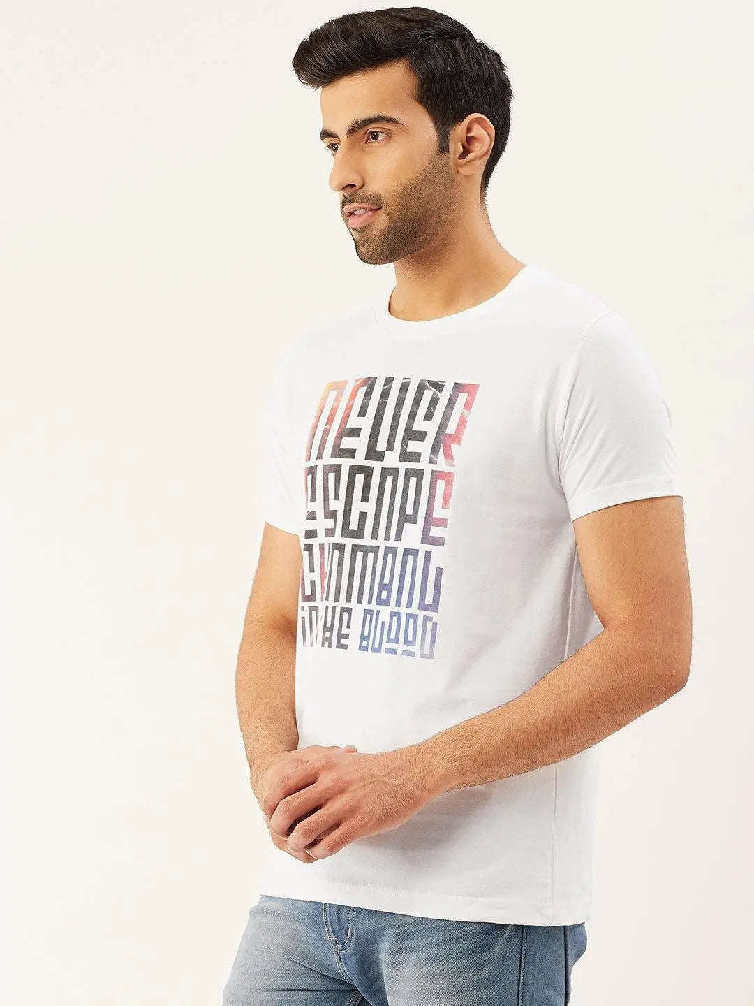 Escape White T-Shirt - The Chambal