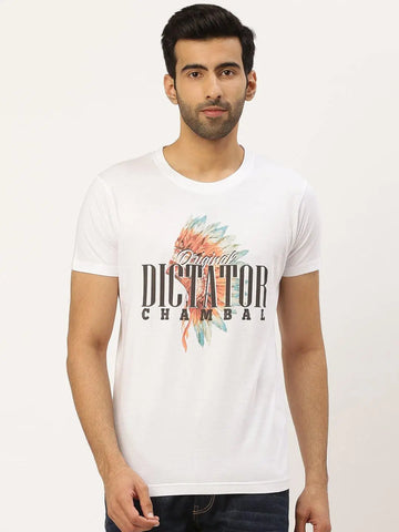 Dictator Chambal White T-Shirt - The Chambal