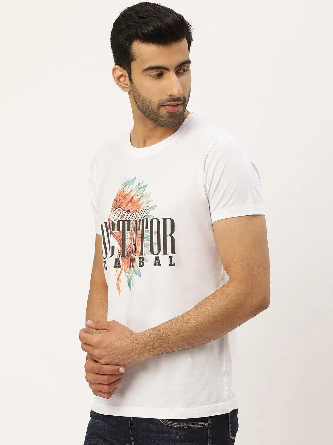 Dictator Chambal White T-Shirt - The Chambal